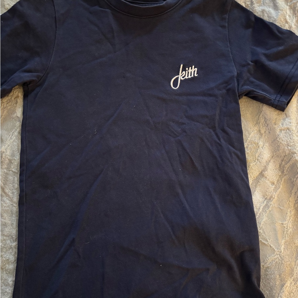 Kith Kids Navy Short Sleeve Tee